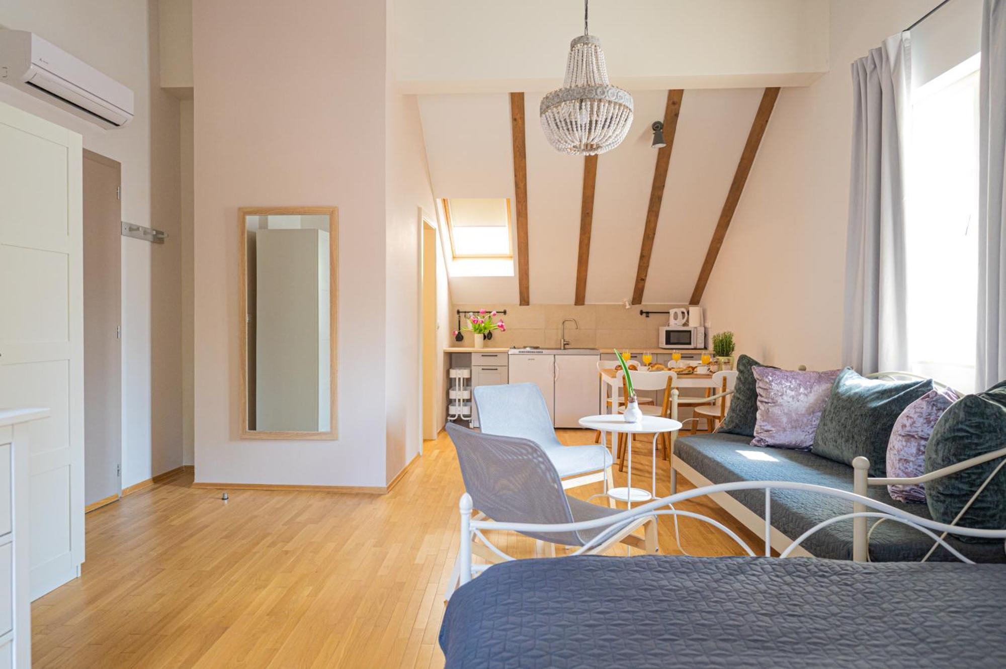 Paon Boutique Apartments Zagreb Rum bild